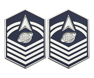 Space Force E8 Senior Master Sergeant Metal Rank Insignia